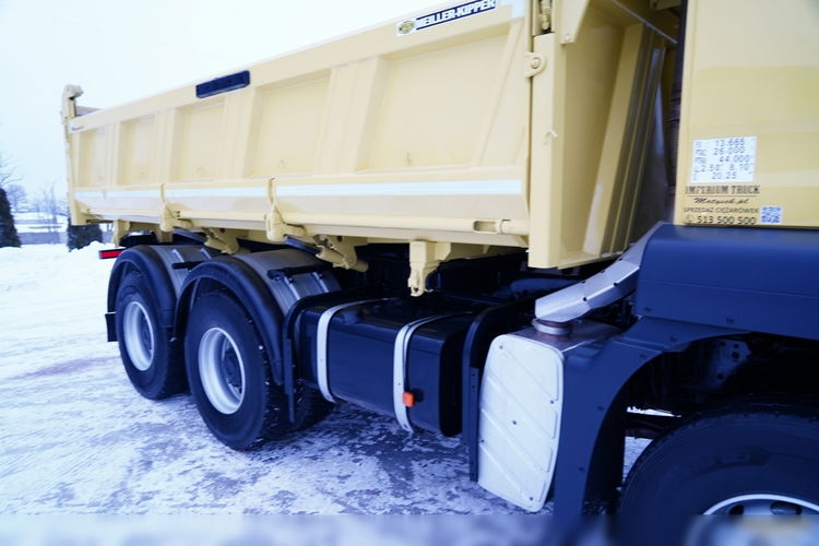 MAN TGS 33.440 / 6X4 / 3 STRONNA WYWROTKA / 2x HYDROBURTA / MEILLER KIPPER / UAL zdjęcie 24