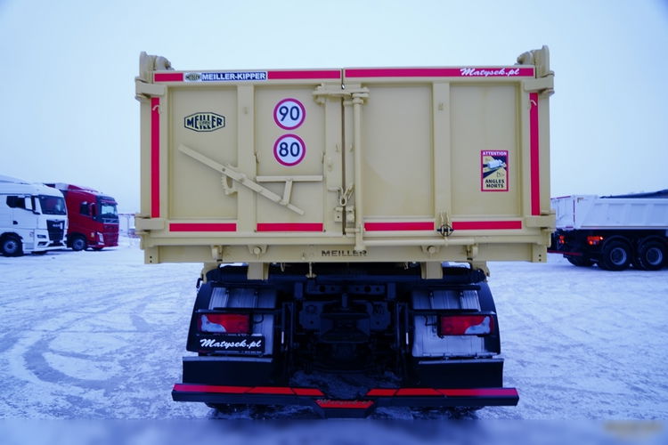 MAN TGS 33.440 / 6X4 / 3 STRONNA WYWROTKA / 2x HYDROBURTA / MEILLER KIPPER / UAL zdjęcie 25