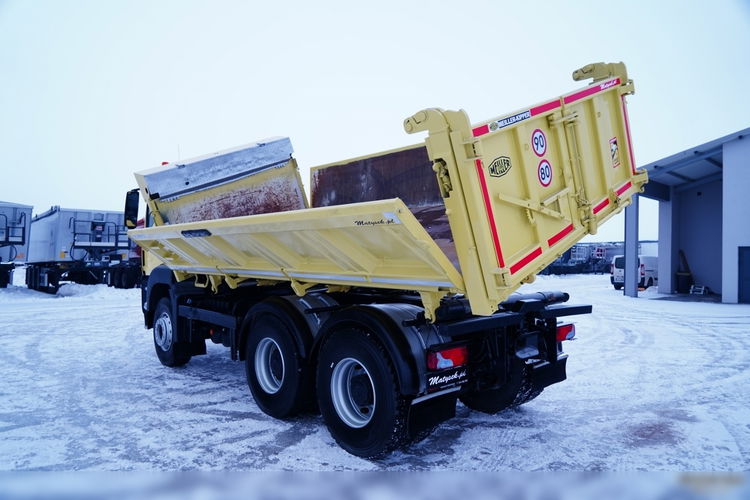 MAN TGS 33.440 / 6X4 / 3 STRONNA WYWROTKA / 2x HYDROBURTA / MEILLER KIPPER / UAL zdjęcie 8