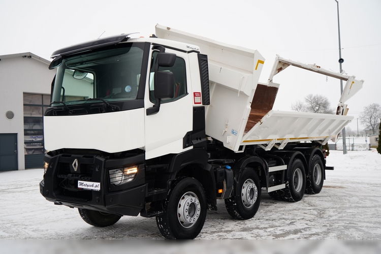 Renault K 430 / 8x4 / WYWROTKA 2 STRONNA / HYDROKALPA /  HYDROBURTA / BORDMATIC / EURO 6 /  zdjęcie 9