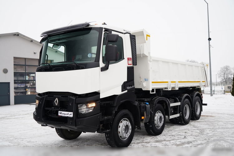 Renault K 430 / 8x4 / WYWROTKA 2 STRONNA / HYDROKALPA /  HYDROBURTA / BORDMATIC / EURO 6 /  zdjęcie 14