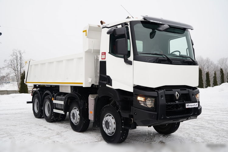 Renault K 430 / 8x4 / WYWROTKA 2 STRONNA / HYDROKALPA /  HYDROBURTA / BORDMATIC / EURO 6 /  zdjęcie 19