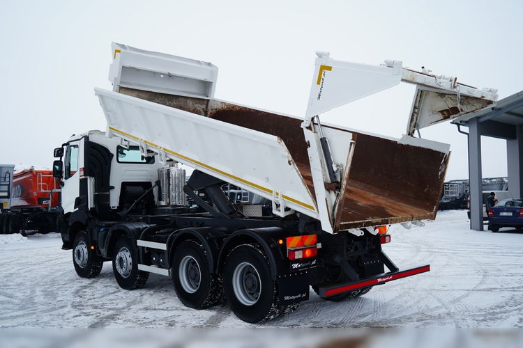 Renault K 430 / 8x4 / WYWROTKA 2 STRONNA / HYDROKALPA /  HYDROBURTA / BORDMATIC / EURO 6 /  zdjęcie 4