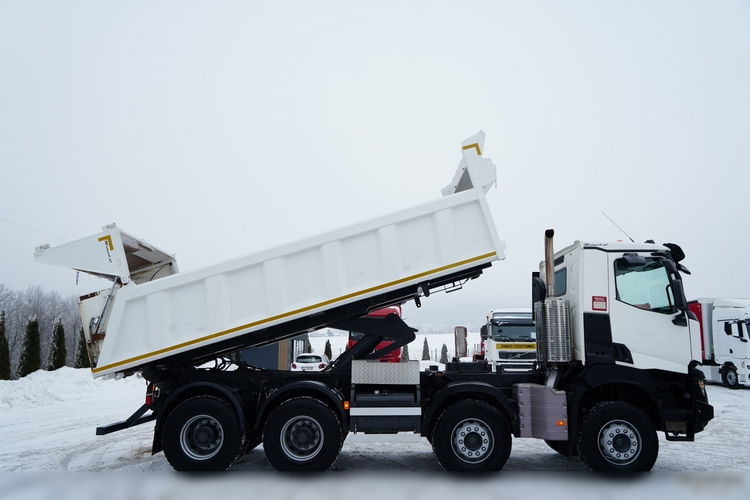 Renault K 430 / 8x4 / WYWROTKA 2 STRONNA / HYDROKALPA /  HYDROBURTA / BORDMATIC / EURO 6 /  zdjęcie 6