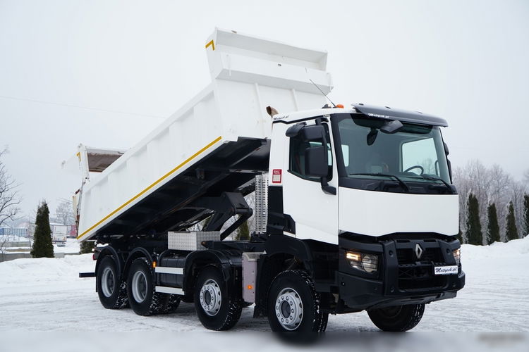 Renault K 430 / 8x4 / WYWROTKA 2 STRONNA / HYDROKALPA /  HYDROBURTA / BORDMATIC / EURO 6 /  zdjęcie 8