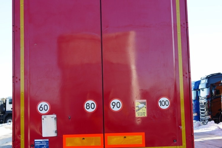 Krone FIRANKA / MEGA / 2x OŚ PODNOSZONA /  DACH PODNOSZONY / LOW DECK / zdjęcie 12