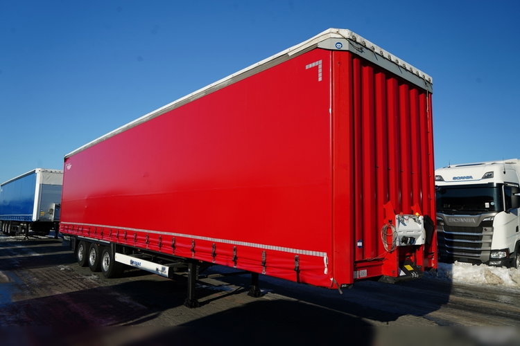 Krone FIRANKA / MEGA / 2x OŚ PODNOSZONA /  DACH PODNOSZONY / LOW DECK / zdjęcie 2