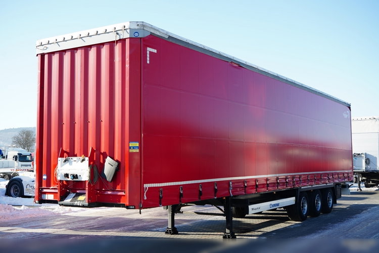 Krone FIRANKA / MEGA / 2x OŚ PODNOSZONA /  DACH PODNOSZONY / LOW DECK / zdjęcie 3