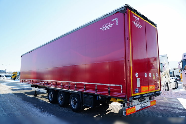 Krone FIRANKA / MEGA / 2x OŚ PODNOSZONA /  DACH PODNOSZONY / LOW DECK / zdjęcie 5