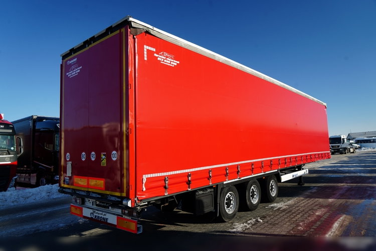 Krone FIRANKA / MEGA / 2x OŚ PODNOSZONA /  DACH PODNOSZONY / LOW DECK / zdjęcie 8