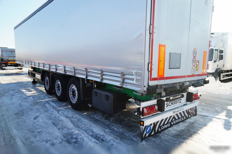 Schmitz -CARGOBULL / FIRANKA / STANDARD / MULDA DO STALI - 7 M / ALUFELGI  zdjęcie 11