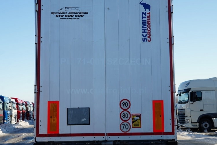 Schmitz -CARGOBULL / FIRANKA / STANDARD / MULDA DO STALI - 7 M / ALUFELGI  zdjęcie 12