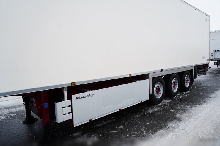CHEREAU / CHŁODNIA / CARRIER VECTOR 1950 MT / MULTITEMPERATURA  / OŚ PODNOSZONA / SAF / KOSZ NA PALETY zdjęcie 10