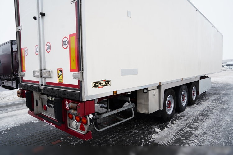 CHEREAU / CHŁODNIA / CARRIER VECTOR 1950 MT / MULTITEMPERATURA  / OŚ PODNOSZONA / SAF / KOSZ NA PALETY zdjęcie 13