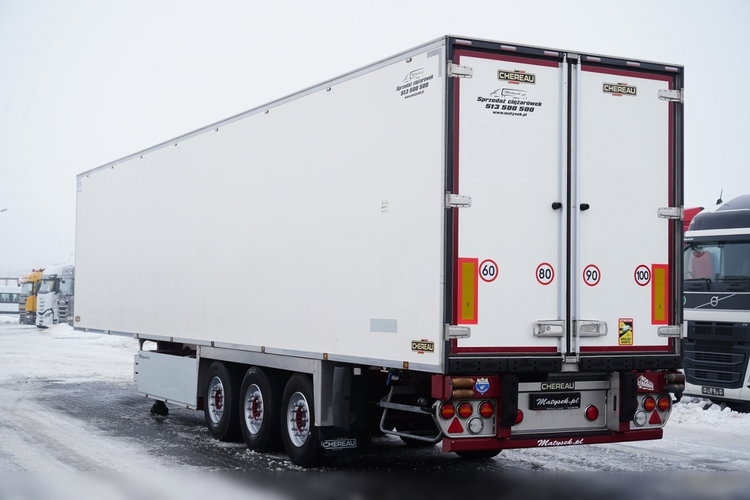CHEREAU / CHŁODNIA / CARRIER VECTOR 1950 MT / MULTITEMPERATURA  / OŚ PODNOSZONA / SAF / KOSZ NA PALETY zdjęcie 4
