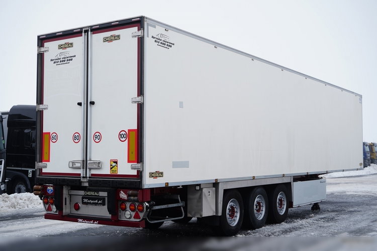 CHEREAU / CHŁODNIA / CARRIER VECTOR 1950 MT / MULTITEMPERATURA  / OŚ PODNOSZONA / SAF / KOSZ NA PALETY zdjęcie 5