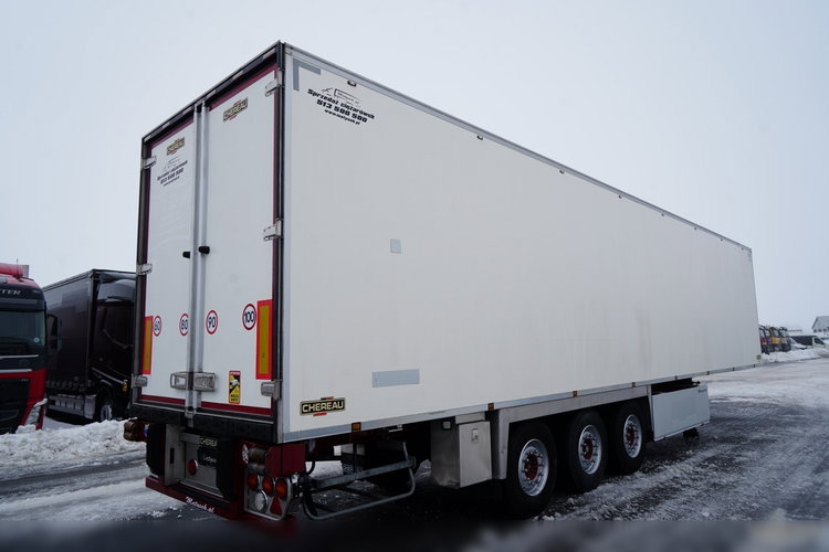 CHEREAU / CHŁODNIA / CARRIER VECTOR 1950 MT / MULTITEMPERATURA  / OŚ PODNOSZONA / SAF / KOSZ NA PALETY zdjęcie 6