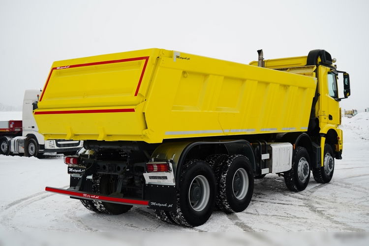 Mercedes -BENZ AROCS 4151 / 8X8 / WYWROTKA TYLNOZSYPOWA / HYDROKLAPA / 6 M / AUTOMAT / EURO 6 zdjęcie 14