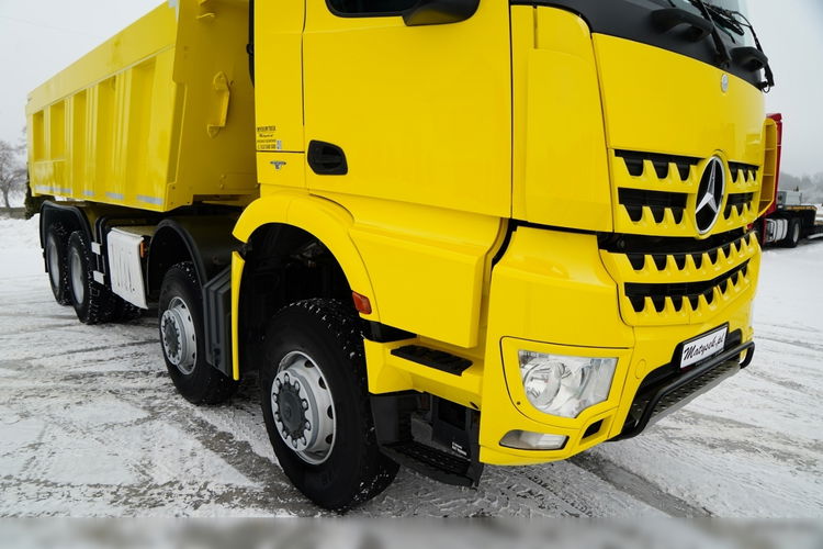 Mercedes -BENZ AROCS 4151 / 8X8 / WYWROTKA TYLNOZSYPOWA / HYDROKLAPA / 6 M / AUTOMAT / EURO 6 zdjęcie 16