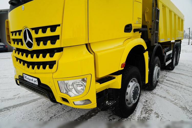 Mercedes -BENZ AROCS 4151 / 8X8 / WYWROTKA TYLNOZSYPOWA / HYDROKLAPA / 6 M / AUTOMAT / EURO 6 zdjęcie 18