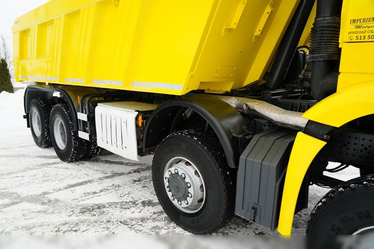 Mercedes -BENZ AROCS 4151 / 8X8 / WYWROTKA TYLNOZSYPOWA / HYDROKLAPA / 6 M / AUTOMAT / EURO 6 zdjęcie 24