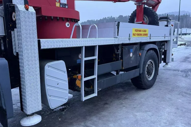 MAN TGA 18.320 4x4 Zwyżka WUMAG WT 350 Podnośnik Koszowy zdjęcie 8