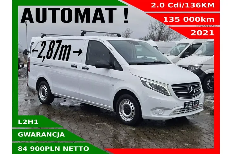 Mercedes vito L2H1 84900zł NETTO 2.0Cdi/136KM zdjęcie 1