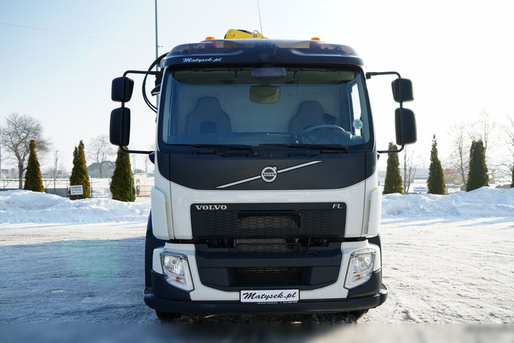 Volvo FL 280 / 4X2 / SKRZYNIOWY 7.3 M / HDS  HYVA / PILOT / WIDŁY DO PALET  / ROTATOR / EURO 6  zdjęcie 16