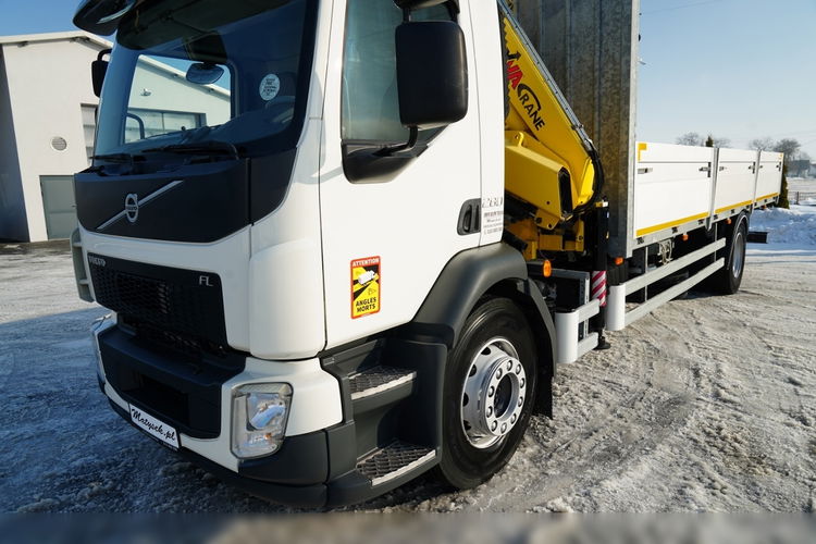 Volvo FL 280 / 4X2 / SKRZYNIOWY 7.3 M / HDS  HYVA / PILOT / WIDŁY DO PALET  / ROTATOR / EURO 6  zdjęcie 17