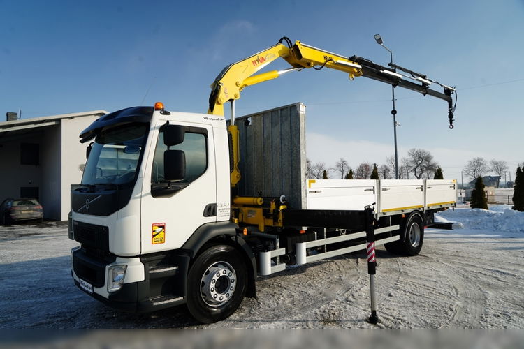 Volvo FL 280 / 4X2 / SKRZYNIOWY 7.3 M / HDS  HYVA / PILOT / WIDŁY DO PALET  / ROTATOR / EURO 6  zdjęcie 2