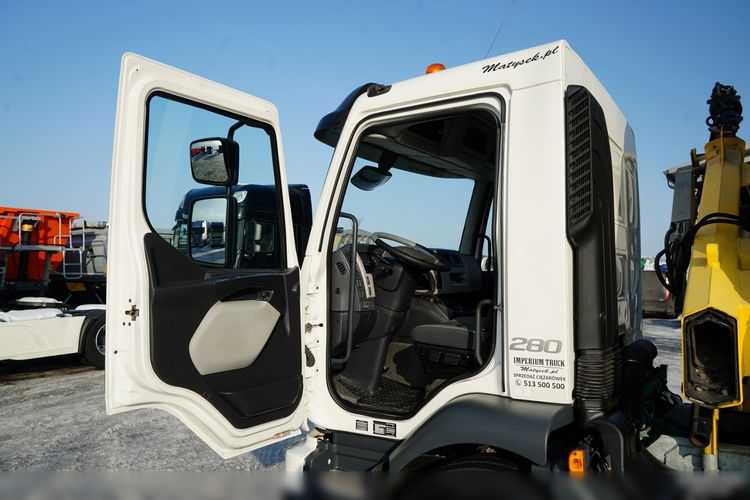 Volvo FL 280 / 4X2 / SKRZYNIOWY 7.3 M / HDS  HYVA / PILOT / WIDŁY DO PALET  / ROTATOR / EURO 6  zdjęcie 37