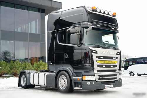 Scania R 410 / MEGA / RETARDER / KLIMATYZACJA POSTOJOWA / TOPLINE / LOWDECK /