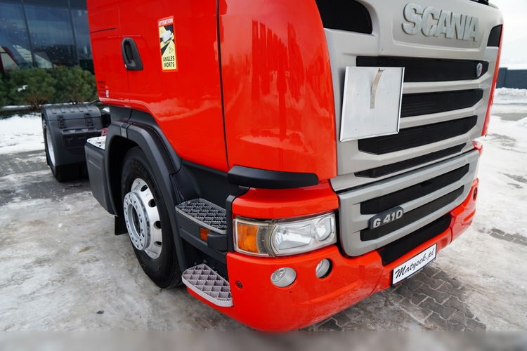 Scania G 410 / RETARDER / HYDRAULIKA / PEŁNY ADR / ALUFELGI / EURO 6  zdjęcie 10