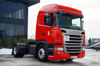 Scania G 410 / RETARDER / HYDRAULIKA / PEŁNY ADR / ALUFELGI / EURO 6 