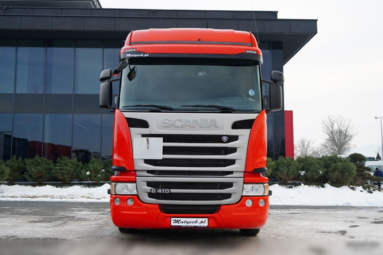 Scania G 410 / RETARDER / HYDRAULIKA / PEŁNY ADR / ALUFELGI / EURO 6  zdjęcie 3