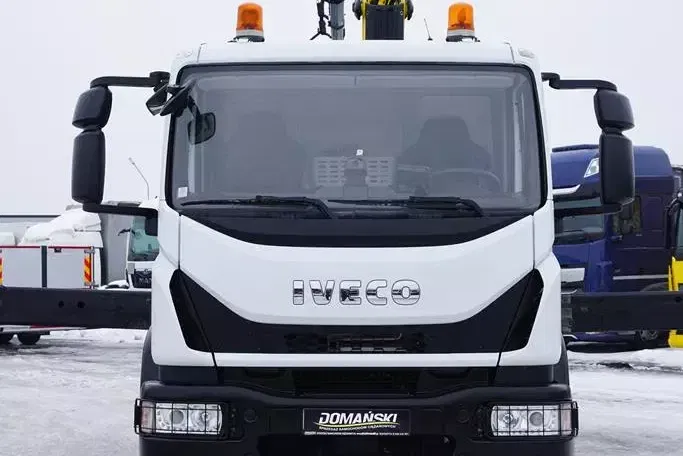 Iveco EUROCARGO / 180-250 / SKRZYNIOWY + HDS / HYVA HC - 153 / ROTATOR / PILOT zdjęcie 14