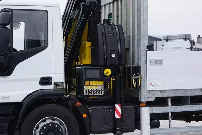 Iveco EUROCARGO / 180-250 / SKRZYNIOWY + HDS / HYVA HC - 153 / ROTATOR / PILOT zdjęcie 32