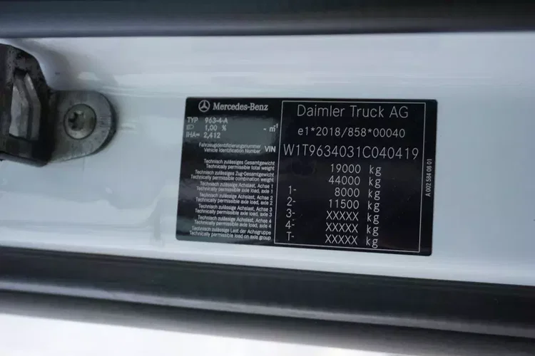 Mercedes ACTROS / 1851 / EURO 6 / ACC / BIG SPACE zdjęcie 11