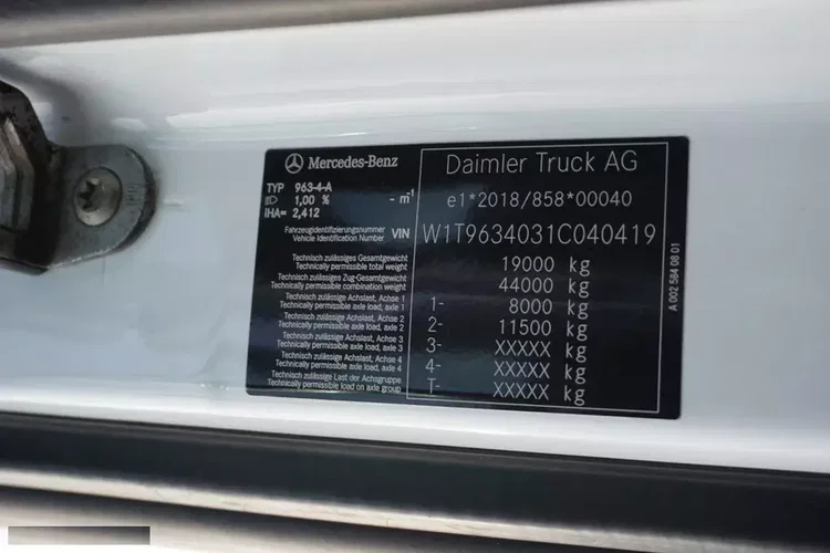 Mercedes ACTROS / 1851 / EURO 6 / ACC / BIG SPACE zdjęcie 40