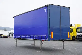 MAN WECON / ZABUDOWA / BDF / FIRANKA / DŁ. 7.82 M