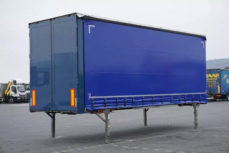 MAN WECON / ZABUDOWA / BDF / FIRANKA / DŁ. 7.82 M zdjęcie 2