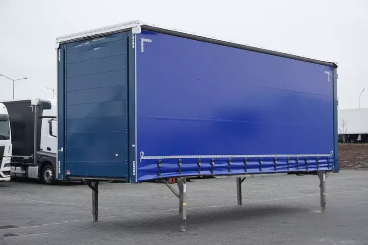 MAN WECON / ZABUDOWA / BDF / FIRANKA / DŁ. 7.82 M zdjęcie 6