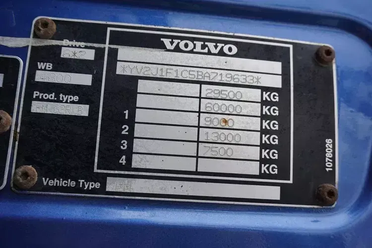 Volvo FM / 420 / 6 X 2 / SKRZYNIOWY + HDS / PALFINGER PK 26002 / WYS. 17 M / OŚ SKRĘTNA zdjęcie 11