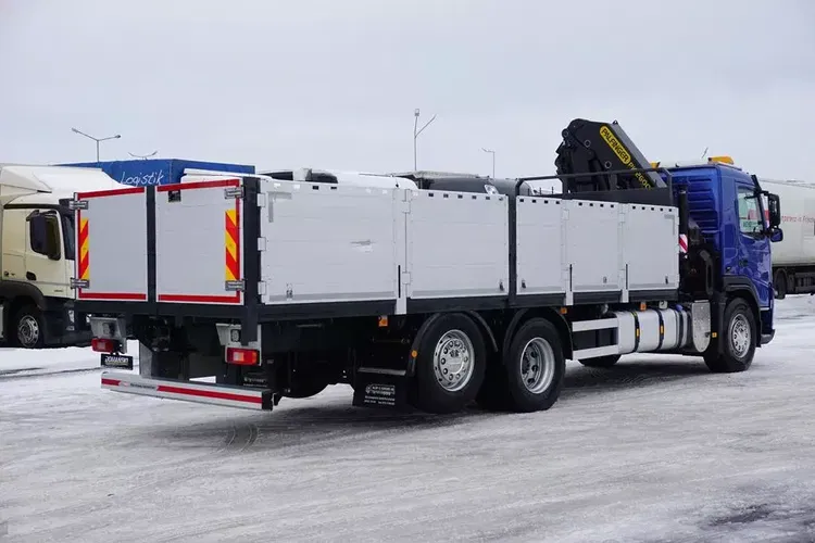 Volvo FM / 420 / 6 X 2 / SKRZYNIOWY + HDS / PALFINGER PK 26002 / WYS. 17 M / OŚ SKRĘTNA zdjęcie 6