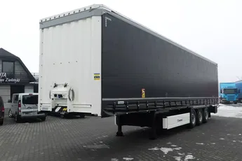 Krone FIRANKA / OŚ PODNOSZONA / OPONY 100% / PALECIARA /