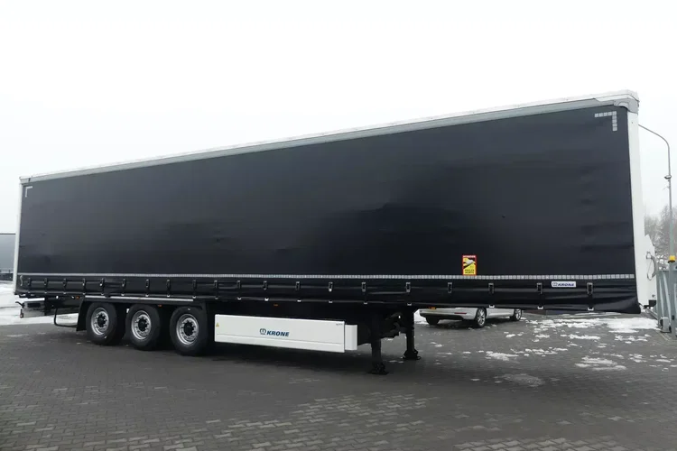 Krone FIRANKA / OŚ PODNOSZONA / OPONY 100% / PALECIARA / zdjęcie 10