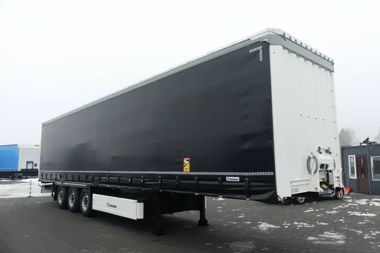 Krone FIRANKA / OŚ PODNOSZONA / OPONY 100% / PALECIARA / zdjęcie 13