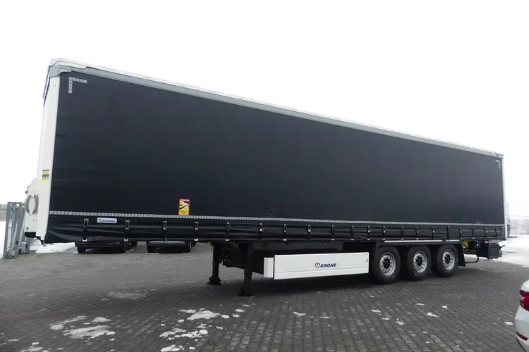 Krone FIRANKA / OŚ PODNOSZONA / OPONY 100% / PALECIARA / zdjęcie 3