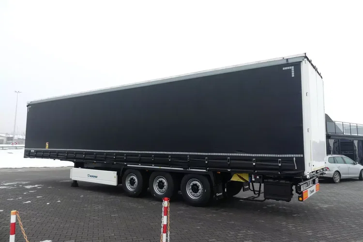 Krone FIRANKA / OŚ PODNOSZONA / OPONY 100% / PALECIARA / zdjęcie 4