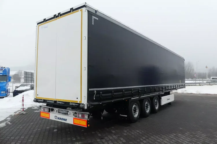 Krone FIRANKA / OŚ PODNOSZONA / OPONY 100% / PALECIARA / zdjęcie 7